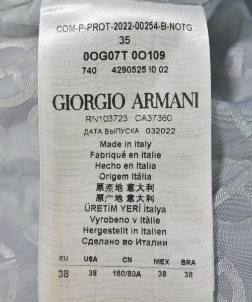 GIORGIO ARMANI（ジョルジオアルマーニ）テーラードジャケット 青 サイズ:38(S位) レディース/2200736785013