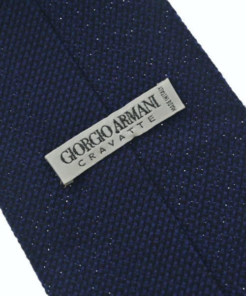 GIORGIO ARMANI（ジョルジオアルマーニ）ネクタイ 紺 サイズ:- メンズ/2200721381282