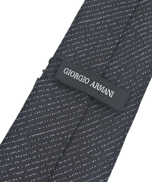 GIORGIO ARMANI（ジョルジオアルマーニ）ネクタイ 黒 サイズ:- メンズ/2200713344240