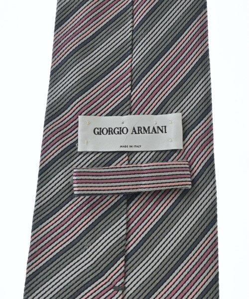 GIORGIO ARMANI（ジョルジオアルマーニ）ネクタイ グレー サイズ:- メンズ/2200722850022