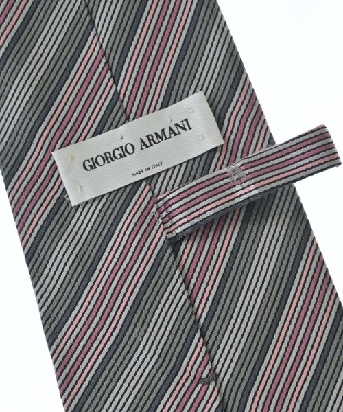GIORGIO ARMANI（ジョルジオアルマーニ）ネクタイ グレー サイズ:- メンズ/2200722850022