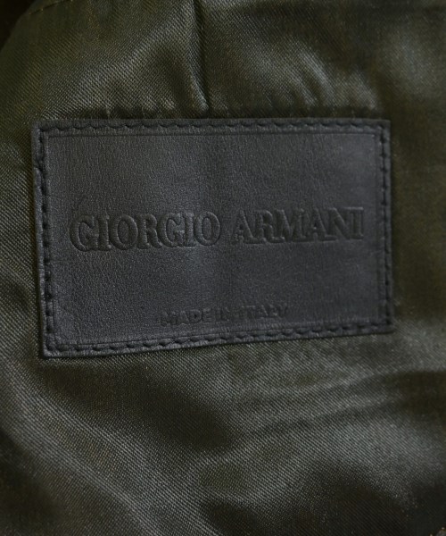GIORGIO ARMANI（ジョルジオアルマーニ）その他 茶 サイズ:48(L位) メンズ/2200723062103