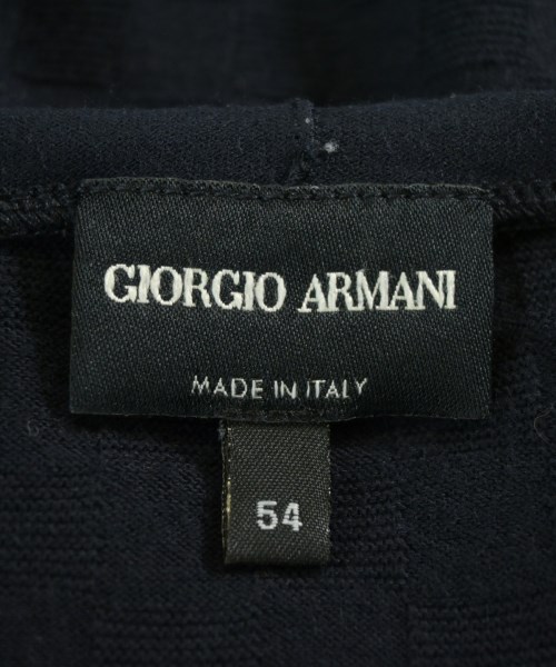 GIORGIO ARMANI（ジョルジオアルマーニ）ニット・セーター 紺 サイズ:54(XXL位) メンズ/2200721350530