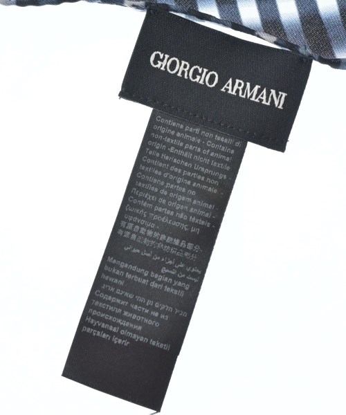 GIORGIO ARMANI（ジョルジオアルマーニ）ストール 紺 サイズ:- メンズ/2200728429147