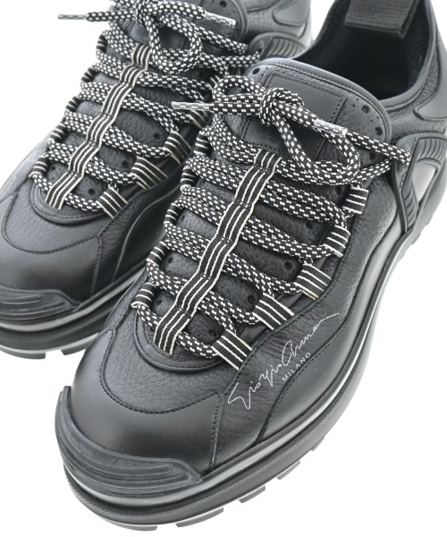 GIORGIO ARMANI（ジョルジオアルマーニ）スニーカー 黒 サイズ:6(25cm位) メンズ/2200684714011