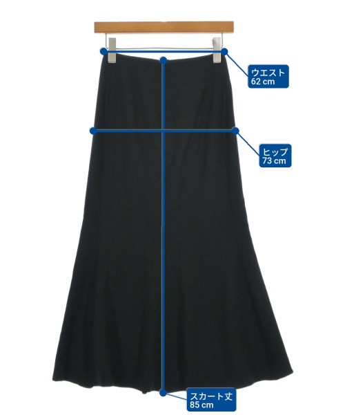 GIORGIO ARMANI（ジョルジオアルマーニ）ロング・マキシ丈スカート 黒 サイズ:36(XS位) レディース/2200681994133