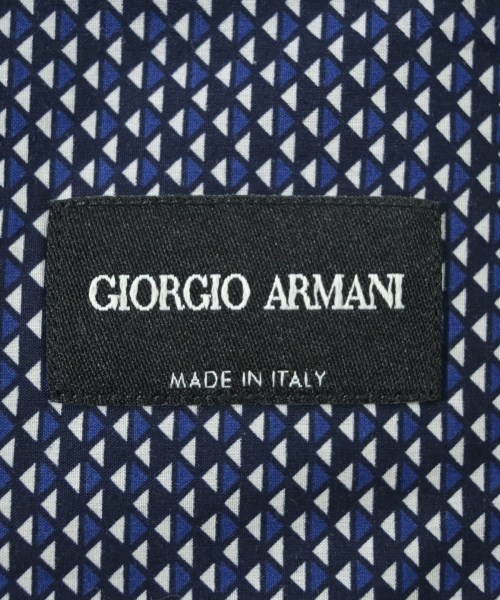 GIORGIO ARMANI（ジョルジオアルマーニ）ドレスシャツ 紺 サイズ:39(M位) メンズ/2200686777076
