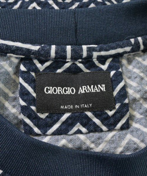 GIORGIO ARMANI（ジョルジオアルマーニ）Tシャツ・カットソー 紺 サイズ:M メンズ/2200686921011
