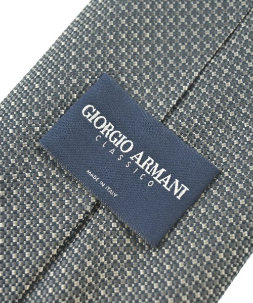 GIORGIO ARMANI（ジョルジオアルマーニ）ネクタイ グレー サイズ:- メンズ/2200690927382