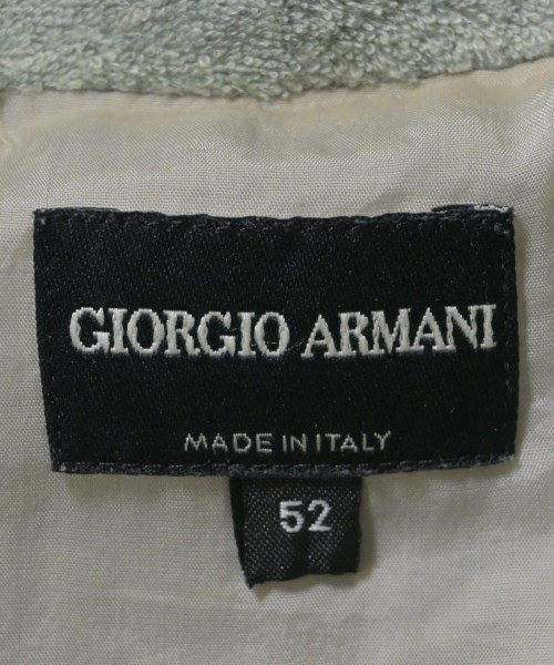 GIORGIO ARMANI（ジョルジオアルマーニ）カジュアルジャケット グレー サイズ:52(XXL位) メンズ/2200692616024