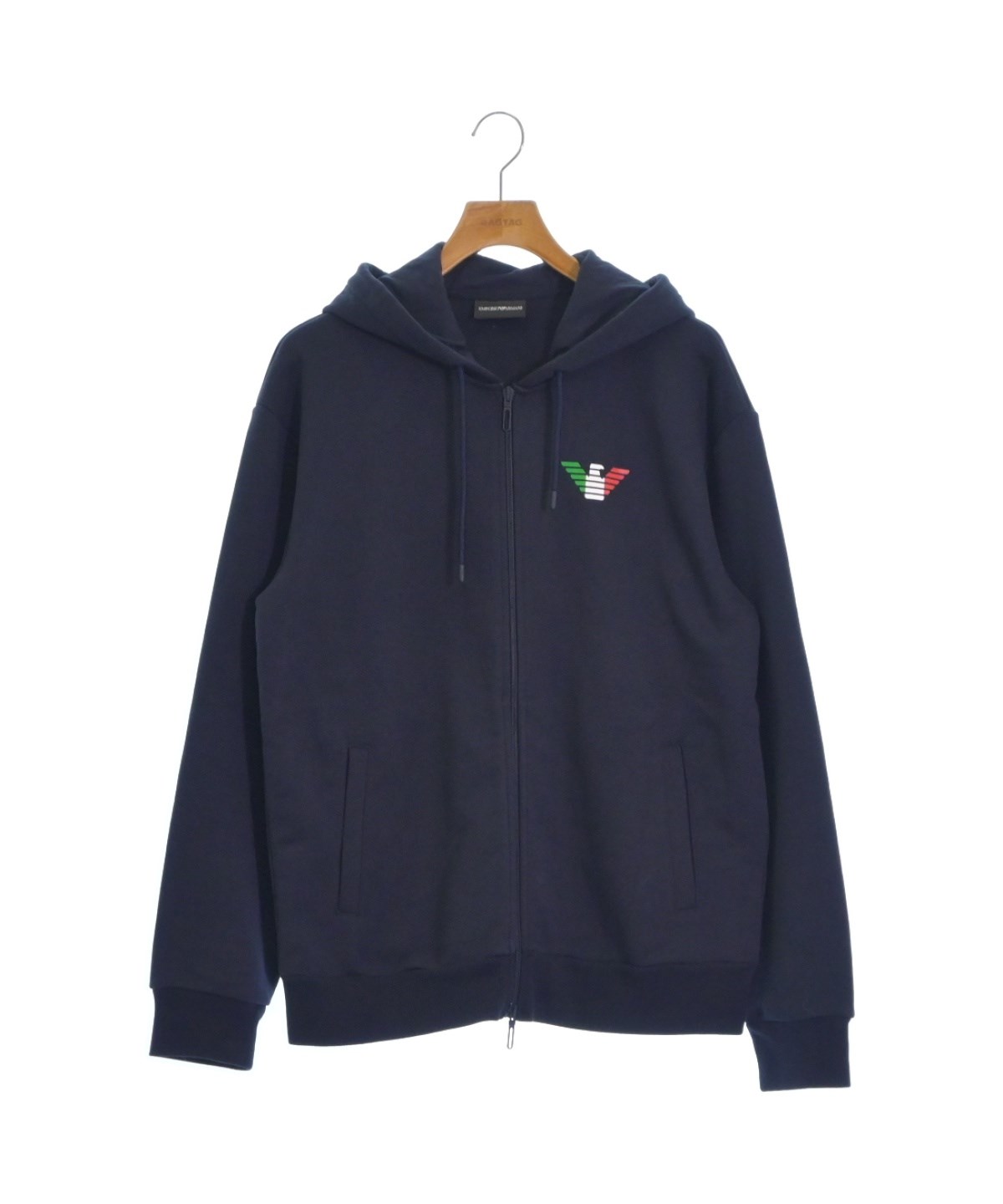 EMPORIO ARMANI ネイビーパーカー Sサイズ ネイビー（紺）系 M EMPORIO ARMANI(エンポリオアルマーニ