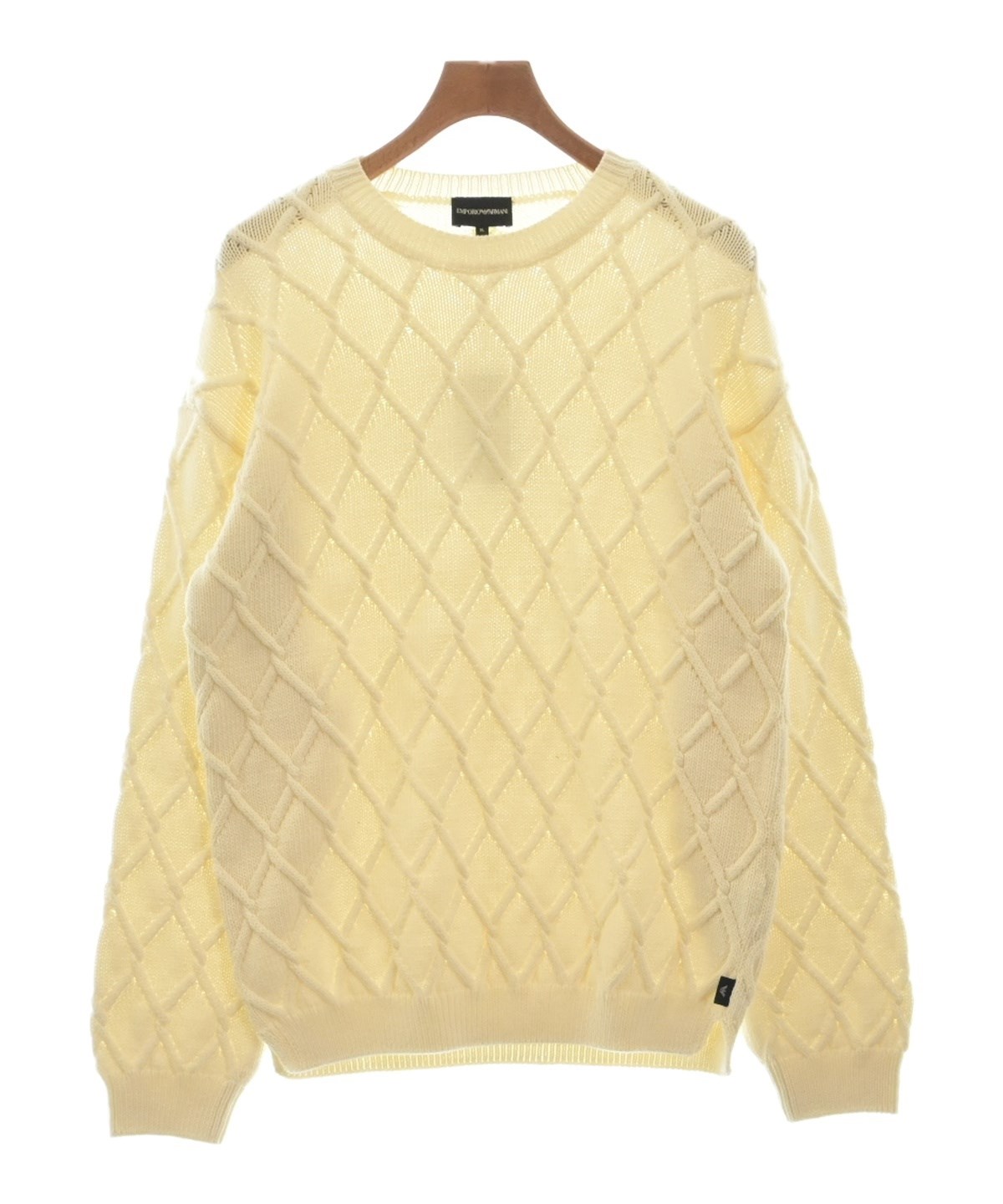 EMPORIO ARMANI（エンポリオアルマーニ）ニット・セーター 白 サイズ