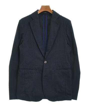 【最高級】エンポリオアルマーニ デニム テーラードジャケット シアサッカー M EMPORIO ARMANI（エンポリオアルマーニ）テーラードジャケット