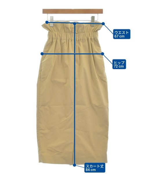 EMPORIO ARMANI（エンポリオアルマーニ）ロング・マキシ丈スカート ベージュ サイズ:40(M位) レディース/2200635661043