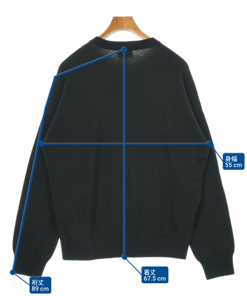 EMPORIO ARMANI（エンポリオアルマーニ）ニット・セーター 黒 サイズ:XL メンズ/2200636309074