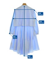 EMPORIO ARMANI（エンポリオアルマーニ）シャツワンピース 青 サイズ:44(L位) レディース/2200639015019