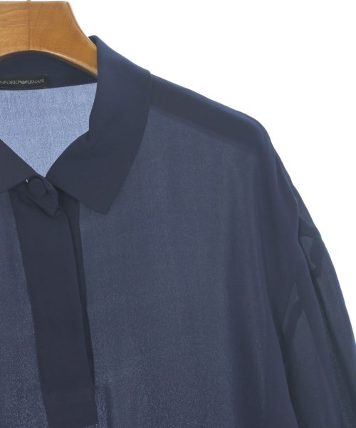 EMPORIO ARMANI（エンポリオアルマーニ）ブラウス 紺 サイズ:F レディース/2200619244149