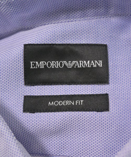 EMPORIO ARMANI（エンポリオアルマーニ）ドレスシャツ 青 サイズ:40(L位) メンズ/2200639313054