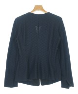 EMPORIO ARMANI（エンポリオアルマーニ）ノーカラージャケット 紺 サイズ:40(M位) レディース/2200639379067
