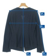 EMPORIO ARMANI（エンポリオアルマーニ）ノーカラージャケット 紺 サイズ:40(M位) レディース/2200639379067