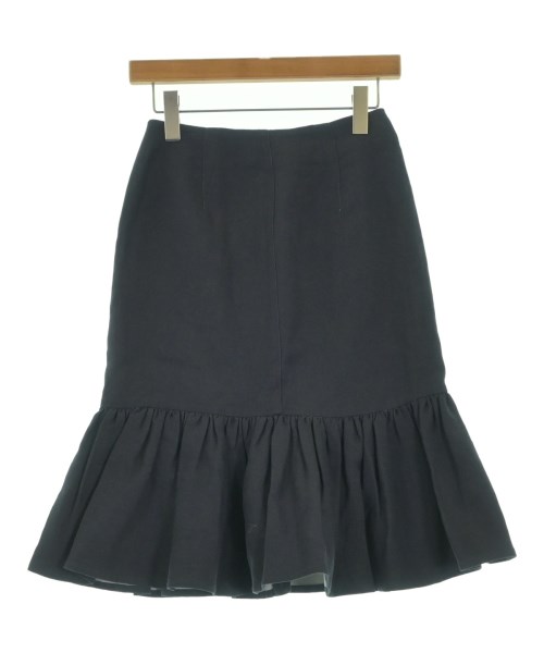 EMPORIO ARMANI（エンポリオアルマーニ）ひざ丈スカート 紺 サイズ:38(S位) レディース/2200620468107