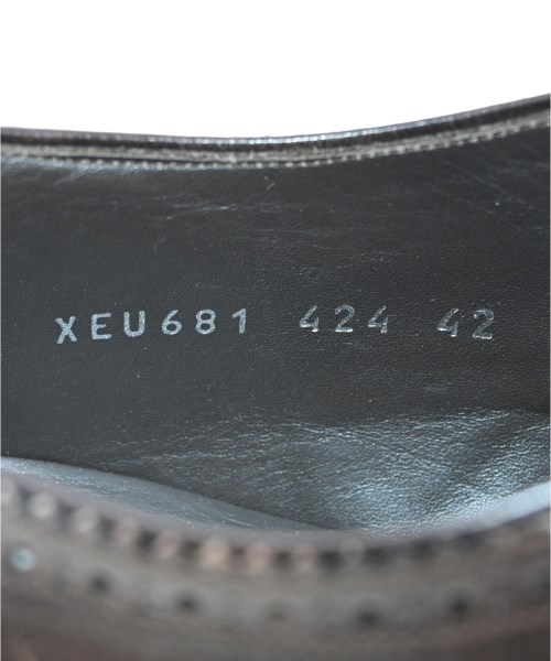 EMPORIO ARMANI（エンポリオアルマーニ）ビジネス・ドレスシューズ 茶 サイズ:42(27cm位) メンズ/2200639824017