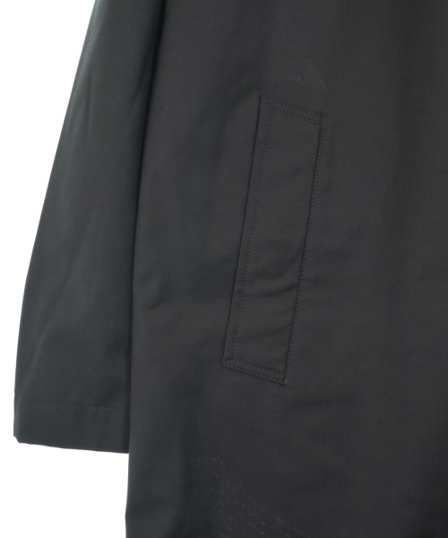 EMPORIO ARMANI（エンポリオアルマーニ）ステンカラーコート 黒 サイズ:48(L位) メンズ/2200637075022