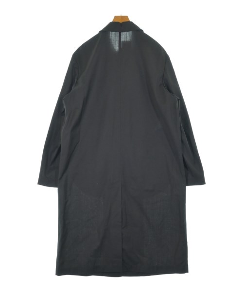 EMPORIO ARMANI（エンポリオアルマーニ）ステンカラーコート 黒 サイズ:50(XL位) メンズ/2200637075039