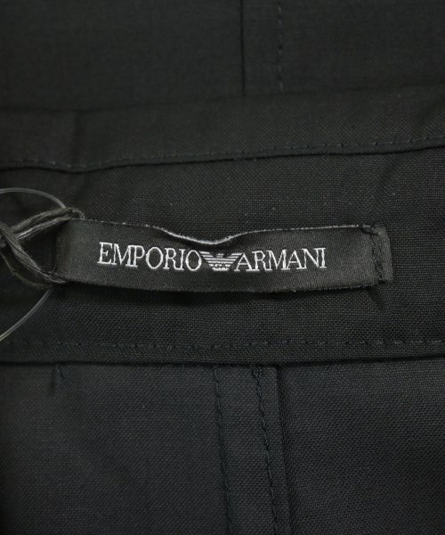 EMPORIO ARMANI（エンポリオアルマーニ）ステンカラーコート 黒 サイズ:52(XXL位) メンズ/2200637075046