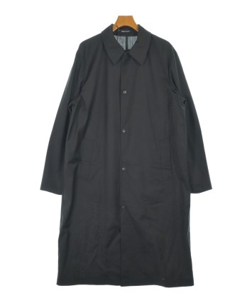 【美品】 EMPORIO ARMANI メンズコート　XXL ブラックｘグレー 美品】 EMPORIO ARMANI メンズコート XXL ブラックxグレー - メルカリ