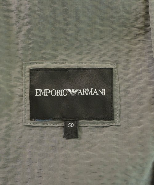 EMPORIO ARMANI（エンポリオアルマーニ）ステンカラーコート グレー サイズ:50(XL位) メンズ/2200637075053