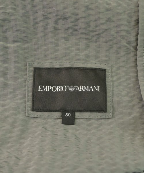 EMPORIO ARMANI（エンポリオアルマーニ）ステンカラーコート グレー サイズ:50(XL位) メンズ/2200637075060