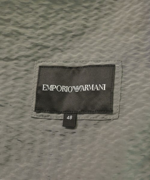 EMPORIO ARMANI（エンポリオアルマーニ）ステンカラーコート グレー サイズ:48(L位) メンズ/2200637075084