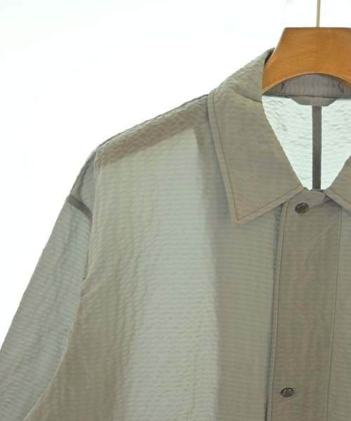 EMPORIO ARMANI（エンポリオアルマーニ）ステンカラーコート グレー サイズ:48(L位) メンズ/2200637075084