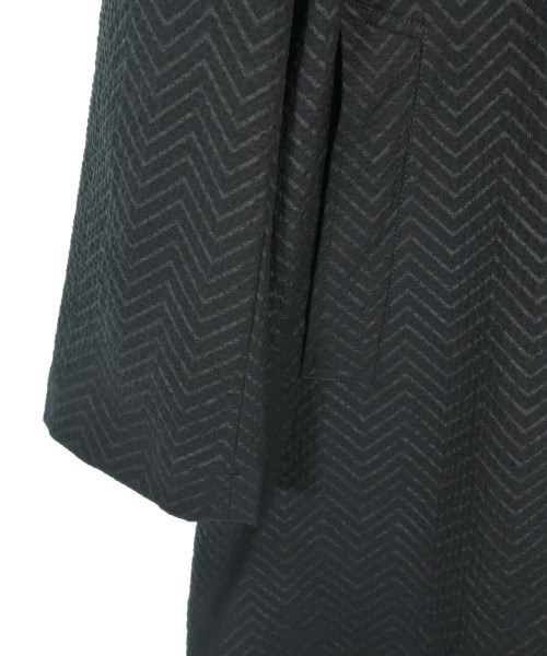 EMPORIO ARMANI（エンポリオアルマーニ）ステンカラーコート 黒 サイズ:52(XXL位) メンズ/2200637075114