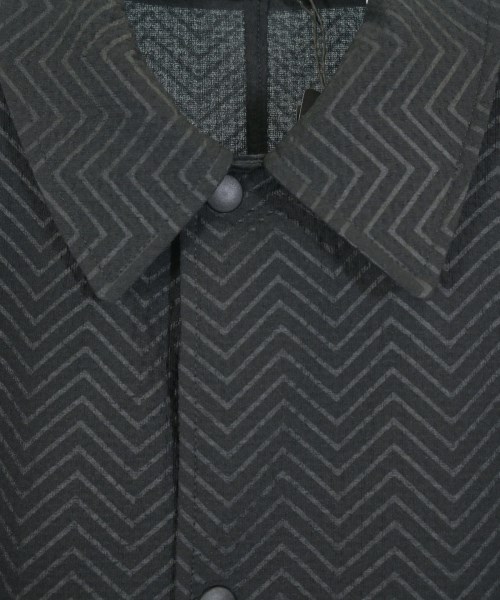 EMPORIO ARMANI（エンポリオアルマーニ）ステンカラーコート 黒 サイズ:52(XXL位) メンズ/2200637075114