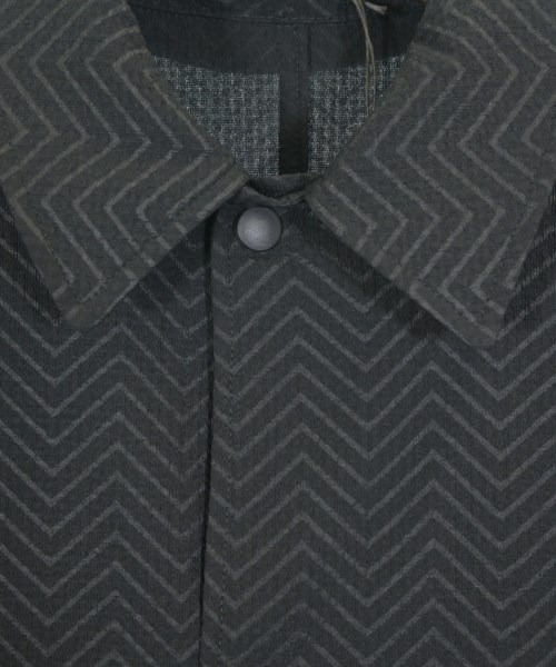 EMPORIO ARMANI（エンポリオアルマーニ）ステンカラーコート 黒 サイズ:50(XL位) メンズ/2200637075121