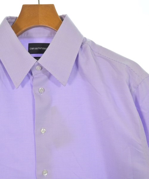 EMPORIO ARMANI（エンポリオアルマーニ）ドレスシャツ 紫 サイズ:42(XXL位) メンズ/2200640140014