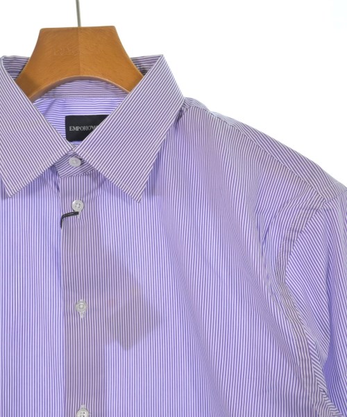 EMPORIO ARMANI（エンポリオアルマーニ）ドレスシャツ 紫 サイズ:40(L位) メンズ/2200640140045