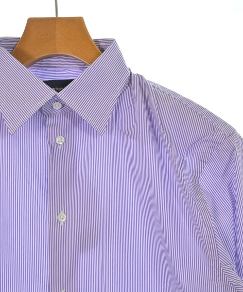 EMPORIO ARMANI（エンポリオアルマーニ）ドレスシャツ 紫 サイズ:38(S位) メンズ/2200640140052