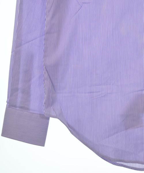 EMPORIO ARMANI（エンポリオアルマーニ）ドレスシャツ 紫 サイズ:38(S位) メンズ/2200640140052