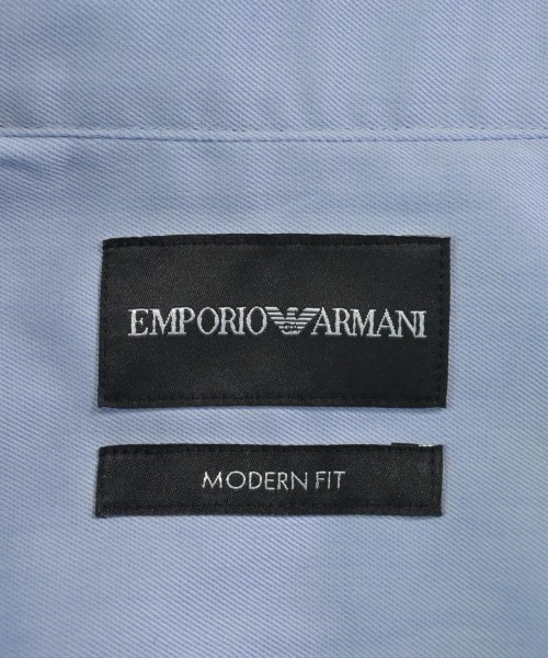 EMPORIO ARMANI（エンポリオアルマーニ）ドレスシャツ 青 サイズ:39(M位) メンズ/2200640140090