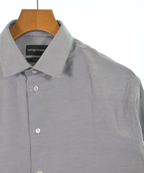 EMPORIO ARMANI（エンポリオアルマーニ）ドレスシャツ グレー サイズ:40(L位) メンズ/2200640140106