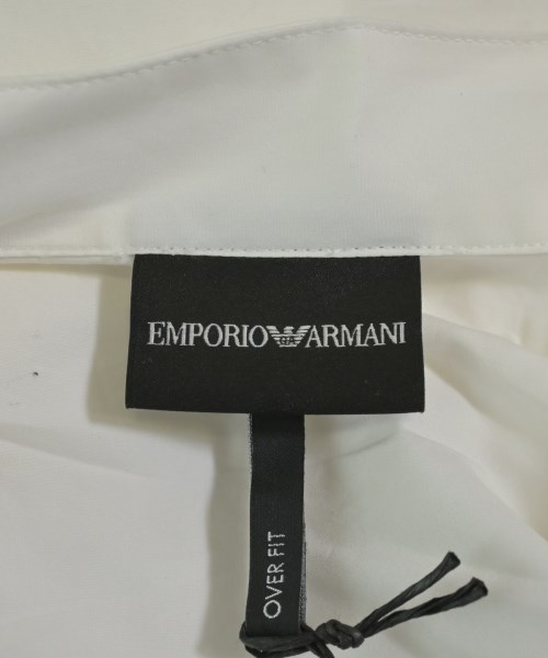 EMPORIO ARMANI（エンポリオアルマーニ）カジュアルシャツ 白 サイズ:XS メンズ/2200640140120