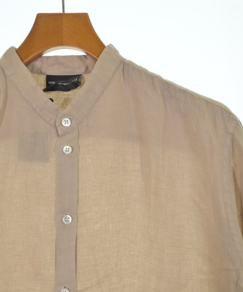 EMPORIO ARMANI（エンポリオアルマーニ）カジュアルシャツ ベージュ サイズ:M メンズ/2200640140144