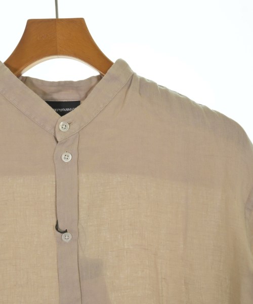 EMPORIO ARMANI（エンポリオアルマーニ）カジュアルシャツ ベージュ サイズ:M メンズ/2200640140168
