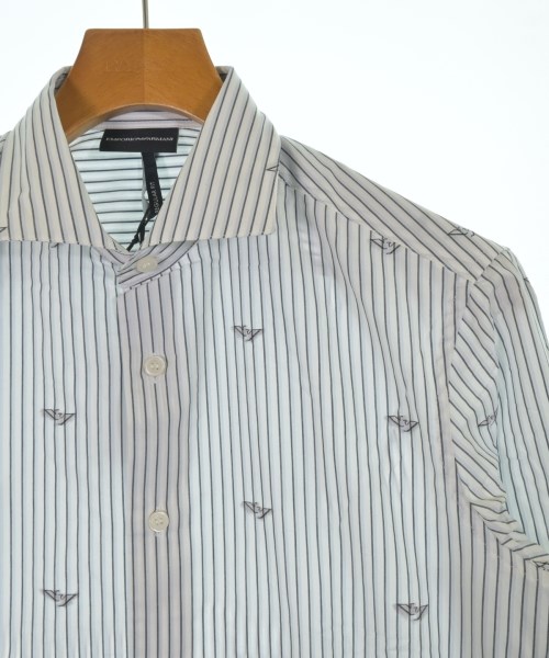 EMPORIO ARMANI（エンポリオアルマーニ）カジュアルシャツ 白 サイズ:XS メンズ/2200640140175