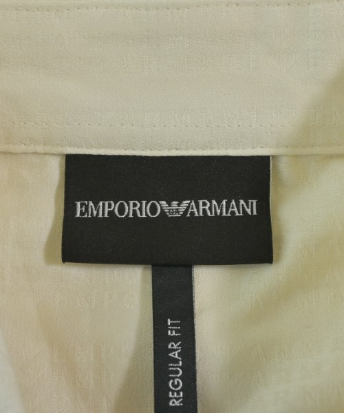 EMPORIO ARMANI（エンポリオアルマーニ）カジュアルシャツ 白 サイズ:S メンズ/2200640140205