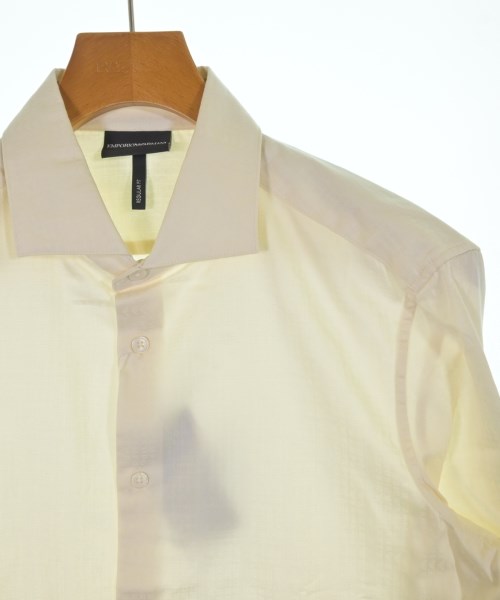 EMPORIO ARMANI（エンポリオアルマーニ）カジュアルシャツ 白 サイズ:S メンズ/2200640140205