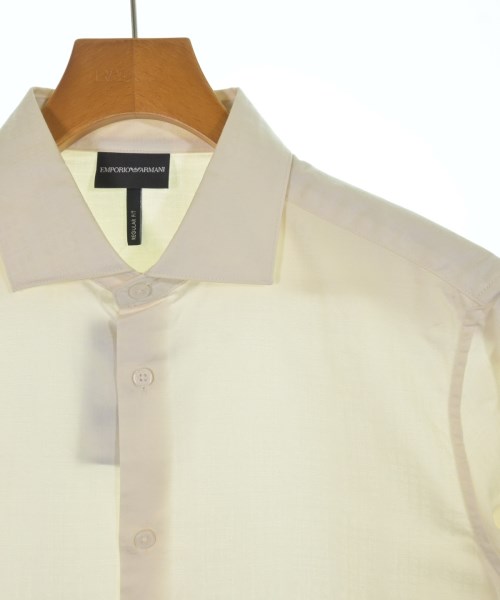 EMPORIO ARMANI（エンポリオアルマーニ）カジュアルシャツ 白 サイズ:M メンズ/2200640140212
